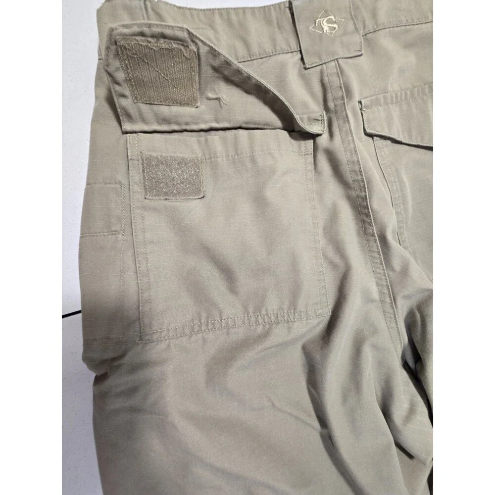 Tru-Spec Tan Khaki Men’s Pants With Pockets 32x28 Zipper Pockets